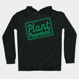 Plant powered green neon Hoodie